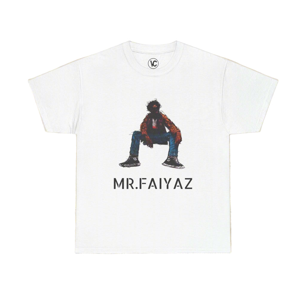 Mr. Faiyaz Graphic Tee, Male Heavy Cotton Shirt for Music Lovers, Unique Statement Tee, Trendy Gift, Cool Casual Wear
