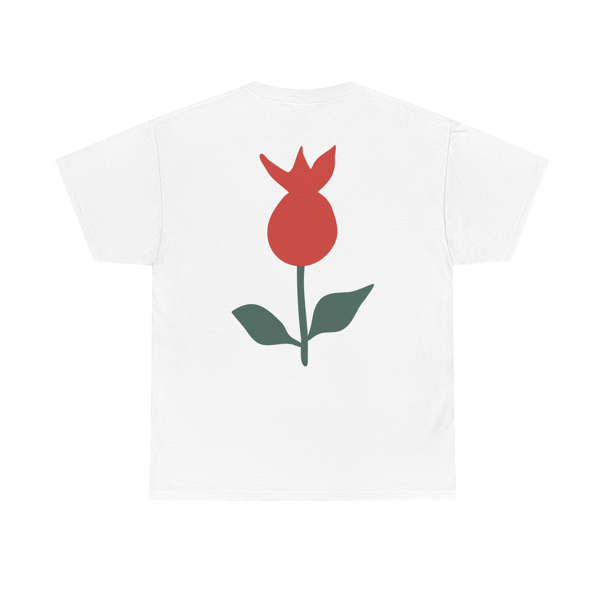 Floral  Tee, Funny T-Shirt Gift, Cute Summer Tee, Casual Wear, Flower Design Shirt