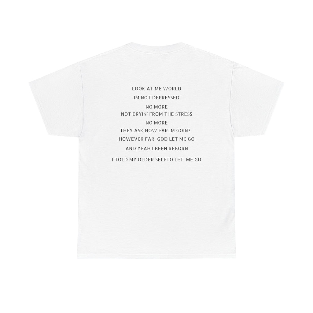 Male Heavy Cotton Tee with LA-REEZY Design, Streetwear, Graphic Tee, Casual Wear,