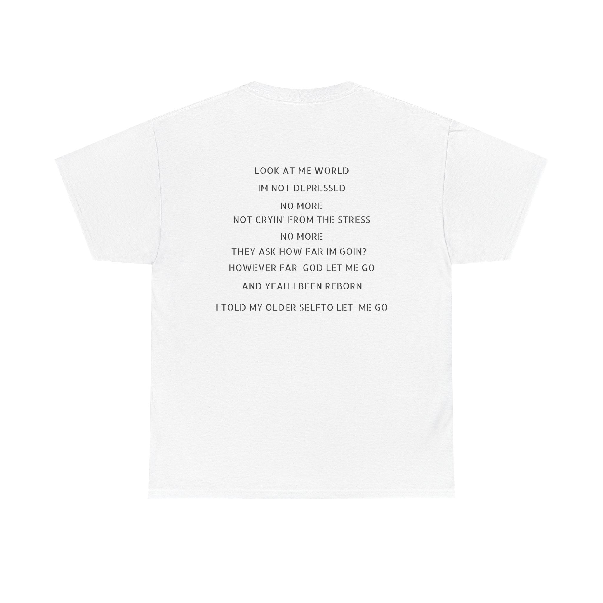 Male Heavy Cotton Tee with LA-REEZY Design, Streetwear, Graphic Tee, Casual Wear,