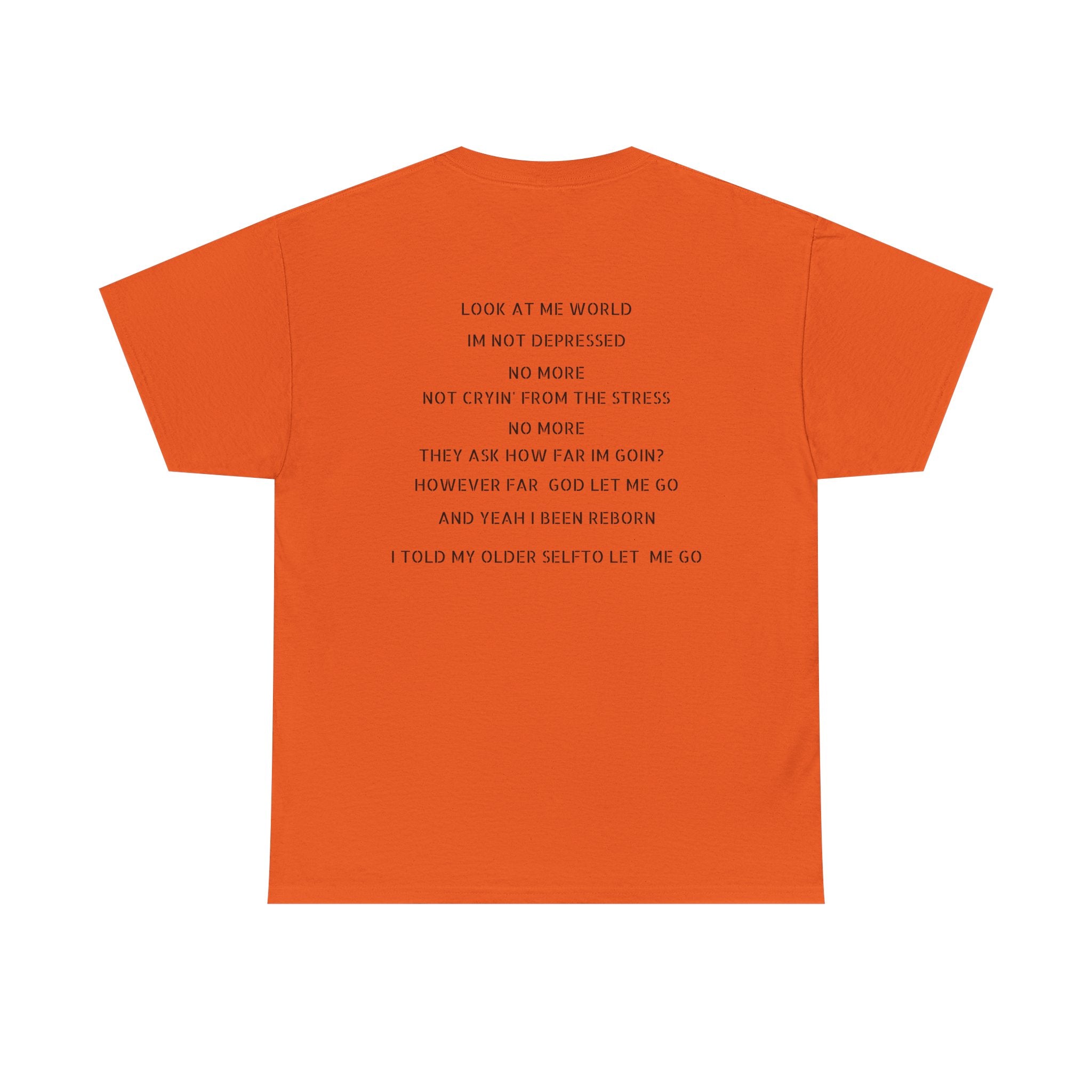 Male Heavy Cotton Tee with LA-REEZY Design, Streetwear, Graphic Tee, Casual Wear,