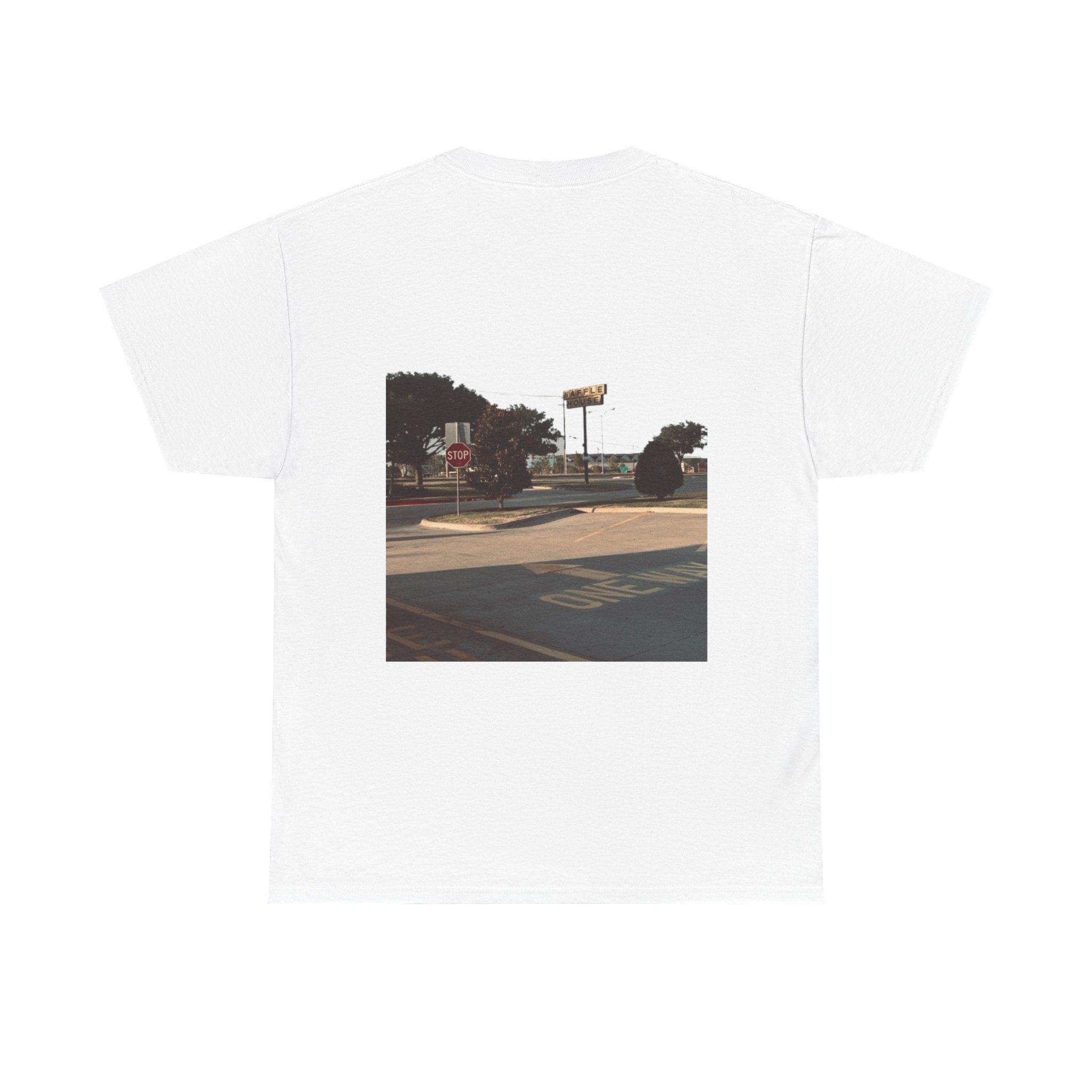 Art Tee, Casual Flower Graphic Shirt, Unisex Cotton T-Shirt, Unique Floral Design, Vintage Aesthetic Top